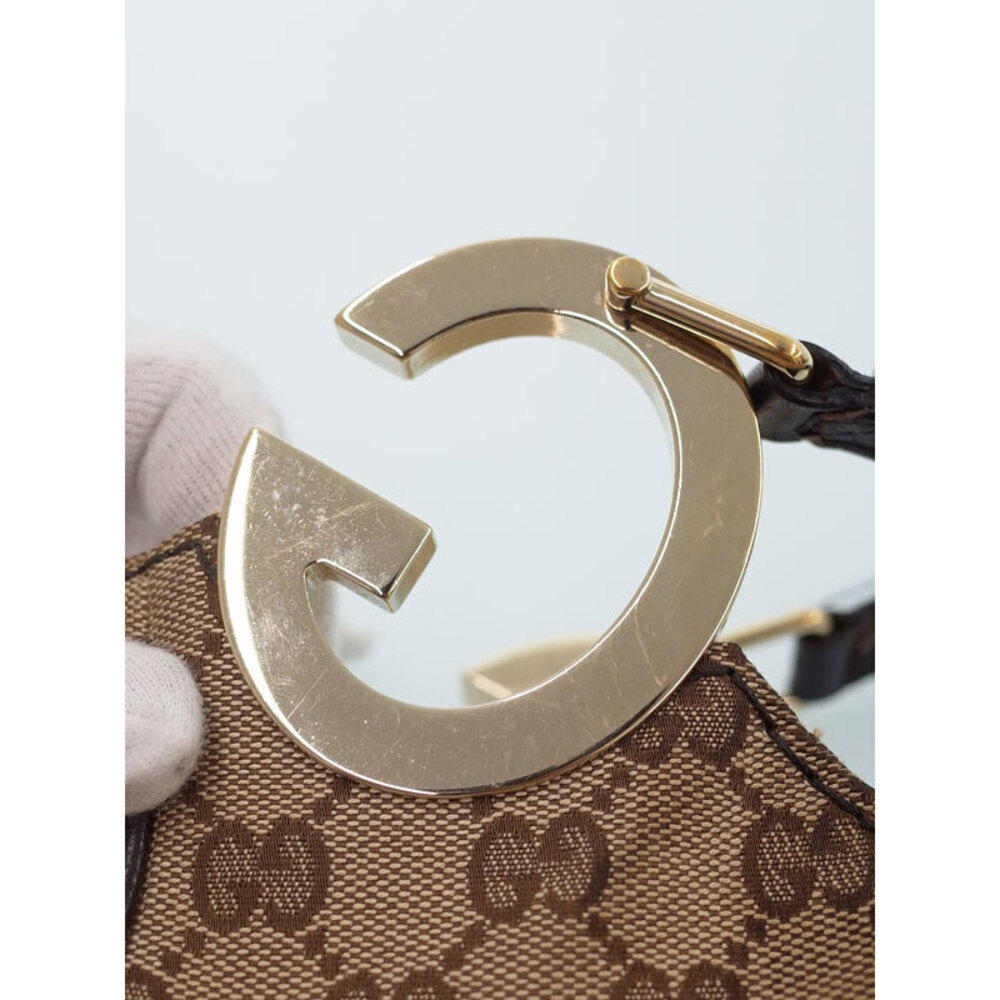 Gucci Hobo Brown Canvas GG Charlotte Bag - Picture 6 of 9